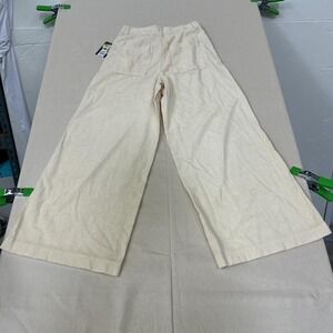 Cream corduroy wide-leg pants from Universal Thread